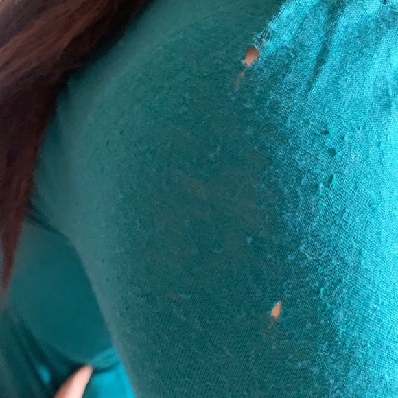 Chaser cut out high low long sleeve t shirt XS - Picture 8 of 12